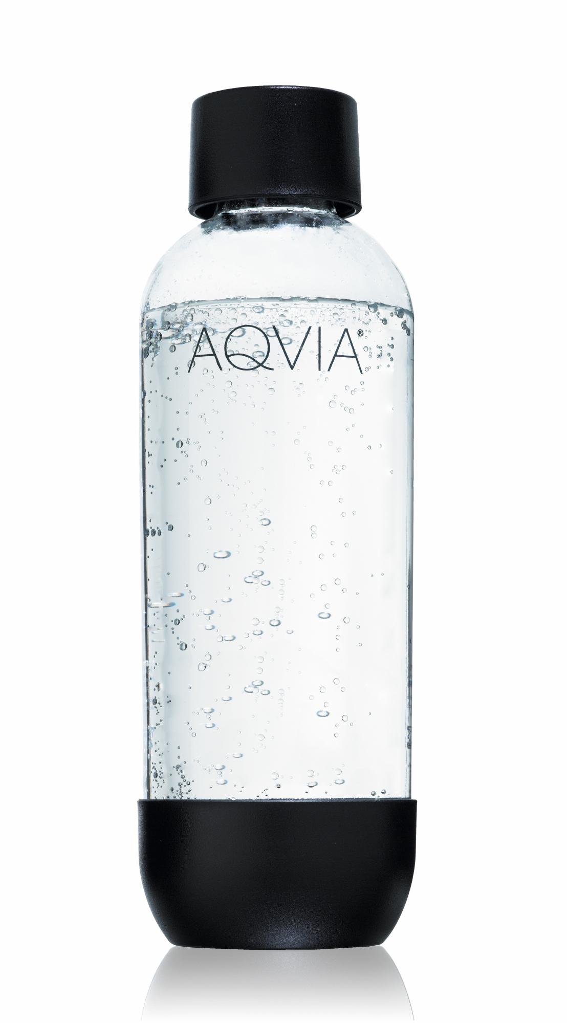 AGA Aqvia Pet-flaska Svart 1000 ml | CDON