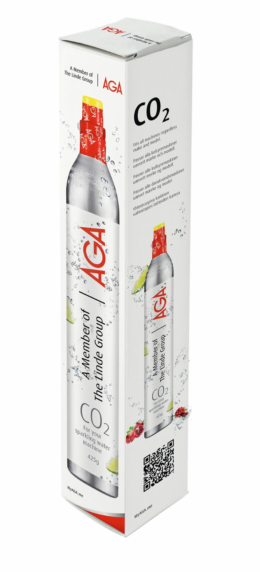 AGA Biogon C - Kolsyrepatron 425 g