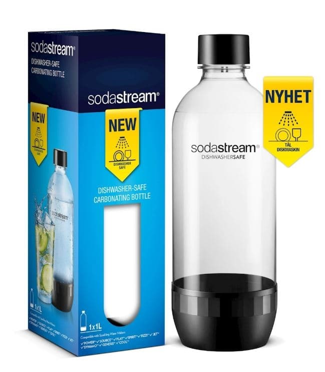 SodaStream flaska 1 liter, Diskmaskinssäker