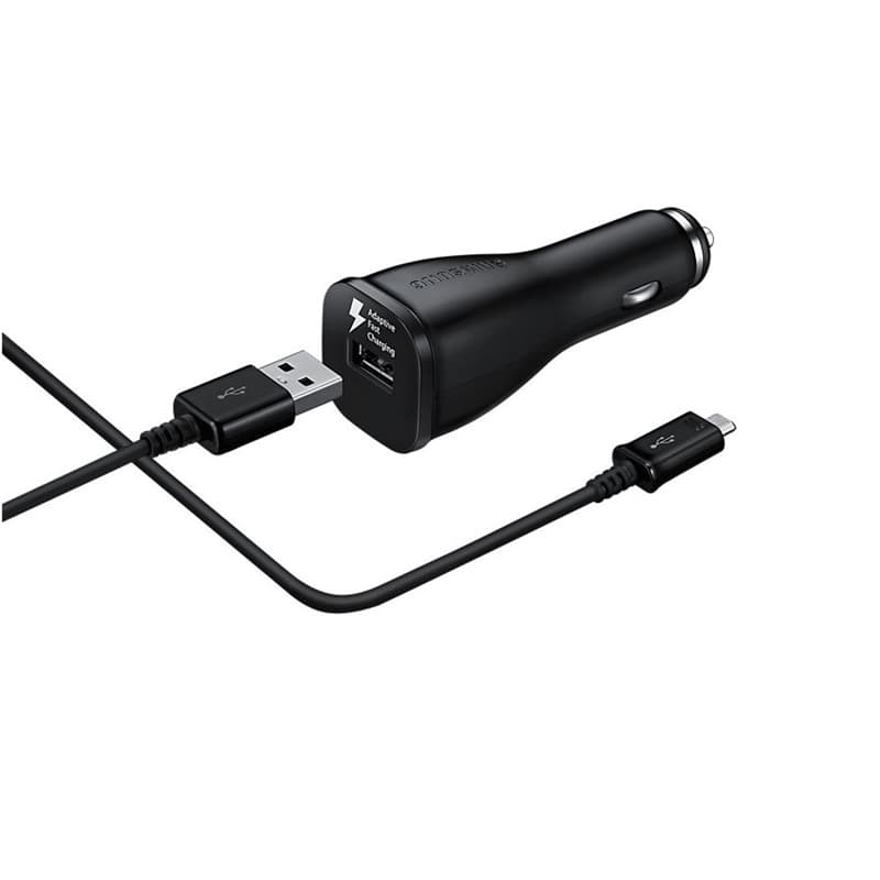 Samsung Svart Billaddare + USB C-kabel