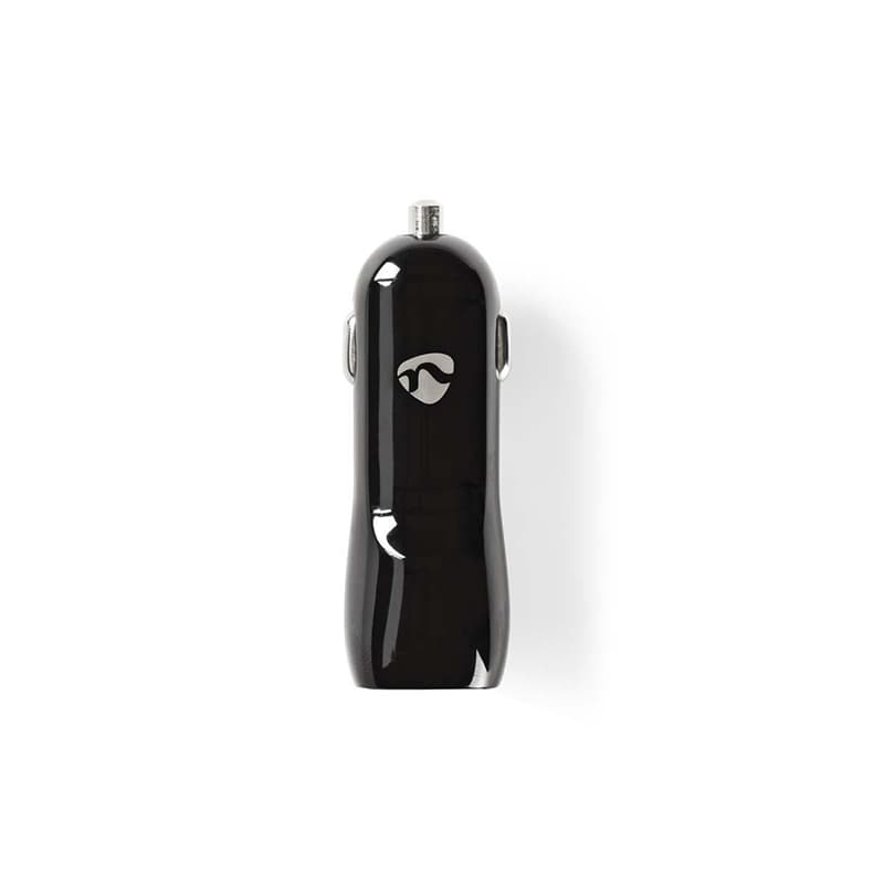 Billaddare | 3.4 A | 2 utgångar | USB-A OCH USB-C™ | Svart