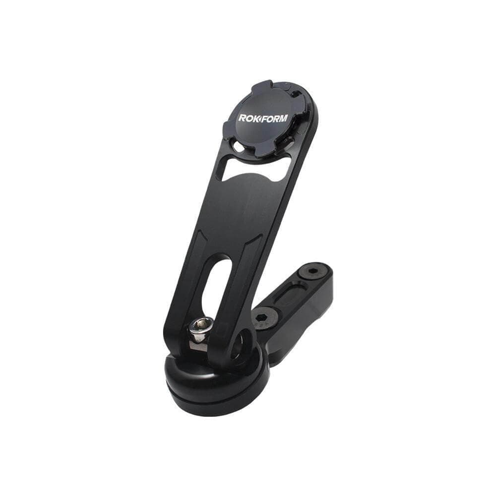 ROKFORM Mobilhållare MC Perch Mount Svart 25-50mm Avstånd Bultmontering T6 Aircraft Aluminum