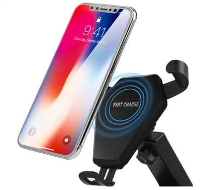Trådlös Qi-billaddare - Fast Wireless Charger, 5V