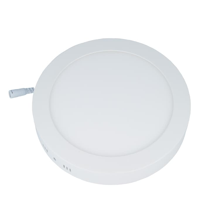 LED Surface mounted panel round 12W 3000K