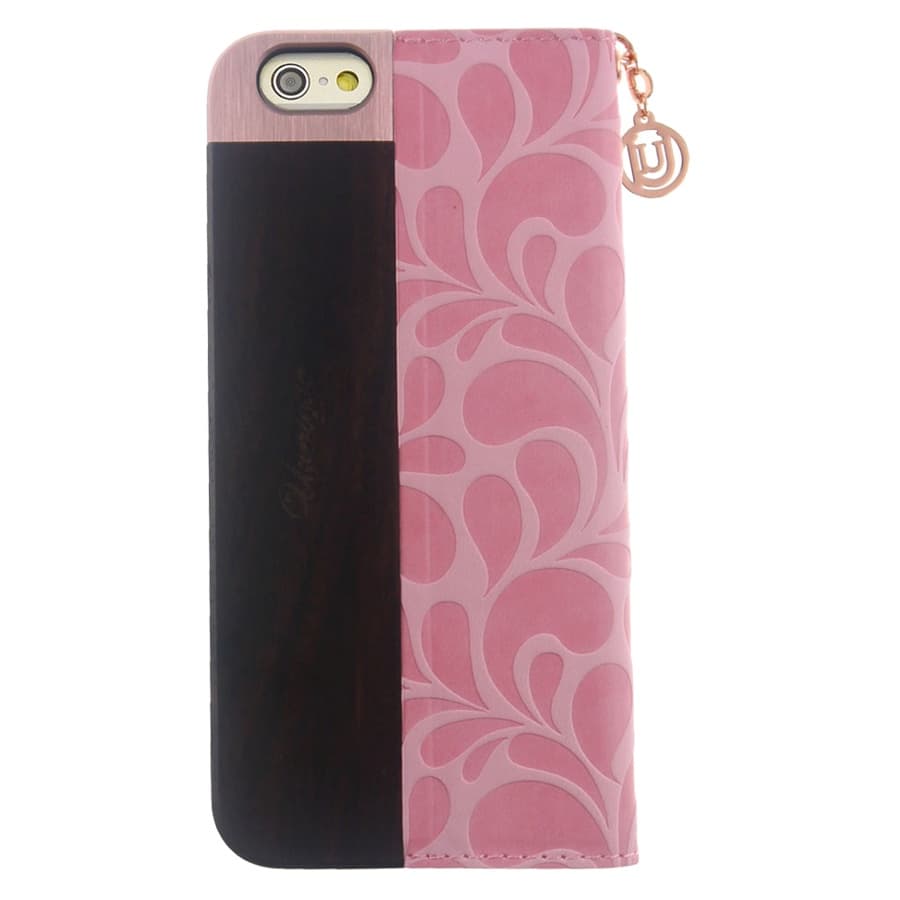 Uunique Mode Alu Edge Folio iPhone 6/6S Rosa