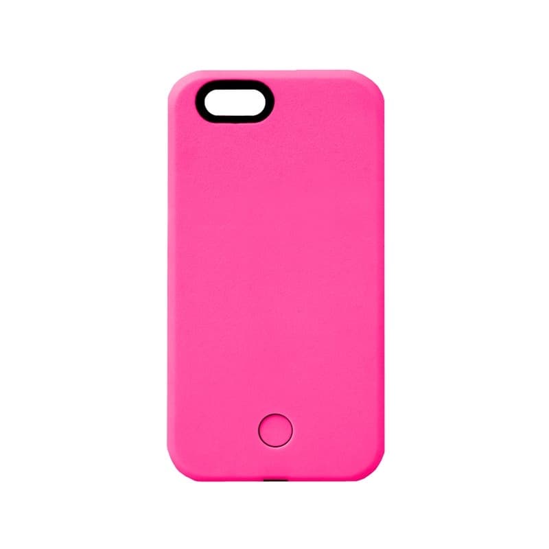 GEAR Mobil Cover Selfie Lampe iPhone6 Lyserød