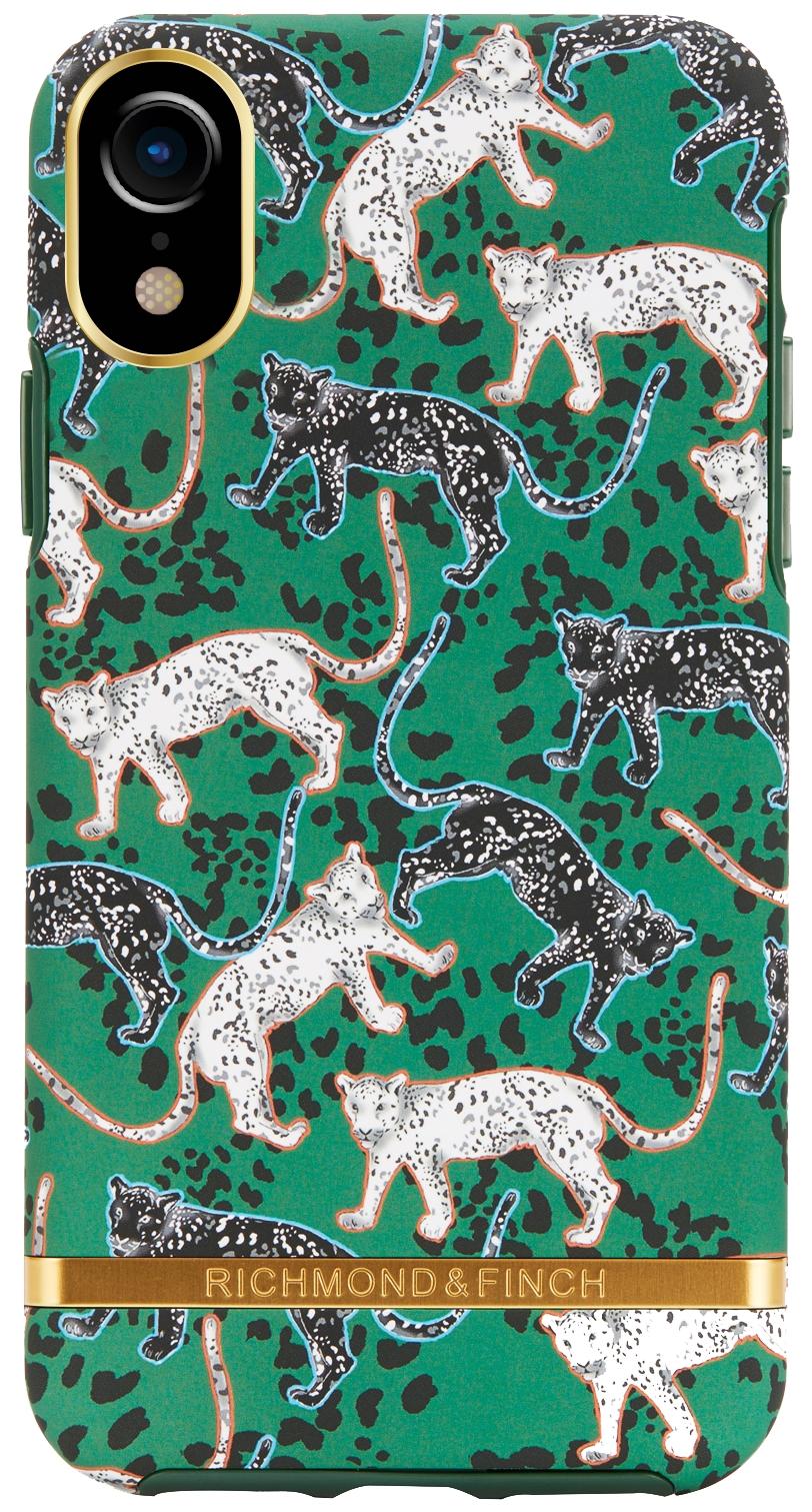 Richmond & Finch Freedom Case Iphone XR Green Leopard