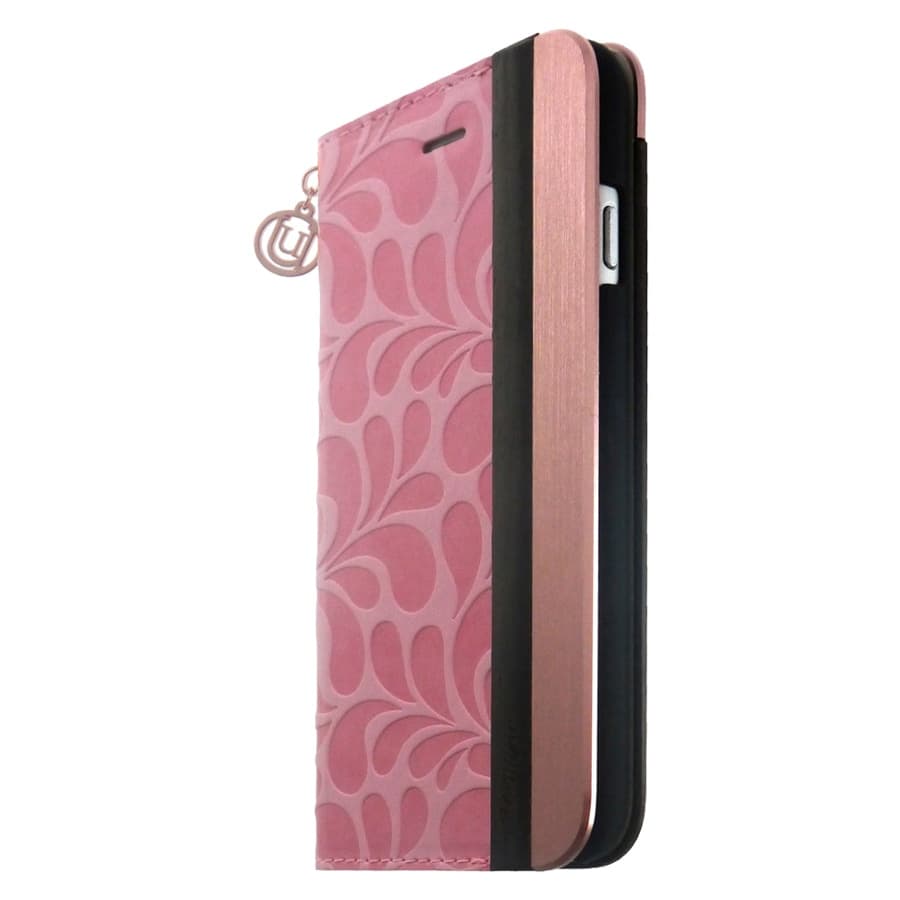 Uunique Mode Alu Edge Folio iPhone 6/6S Rosa