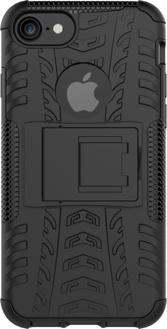 Dazzler Case for iPhone 7/8, shockproof, thermal grooves, black