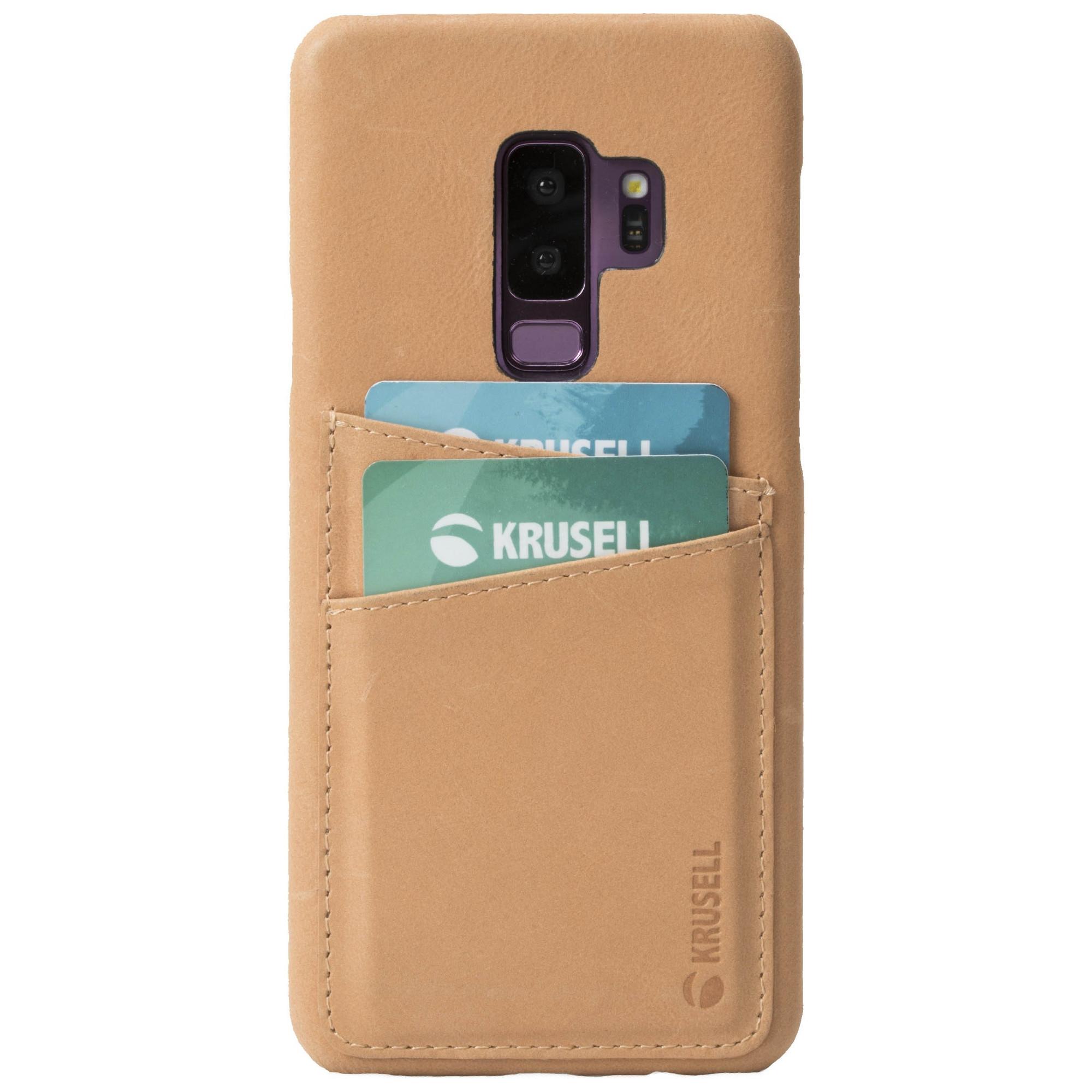 Krusell Sunne 2 Card Cover Samsung Galaxy S9+ Nude
