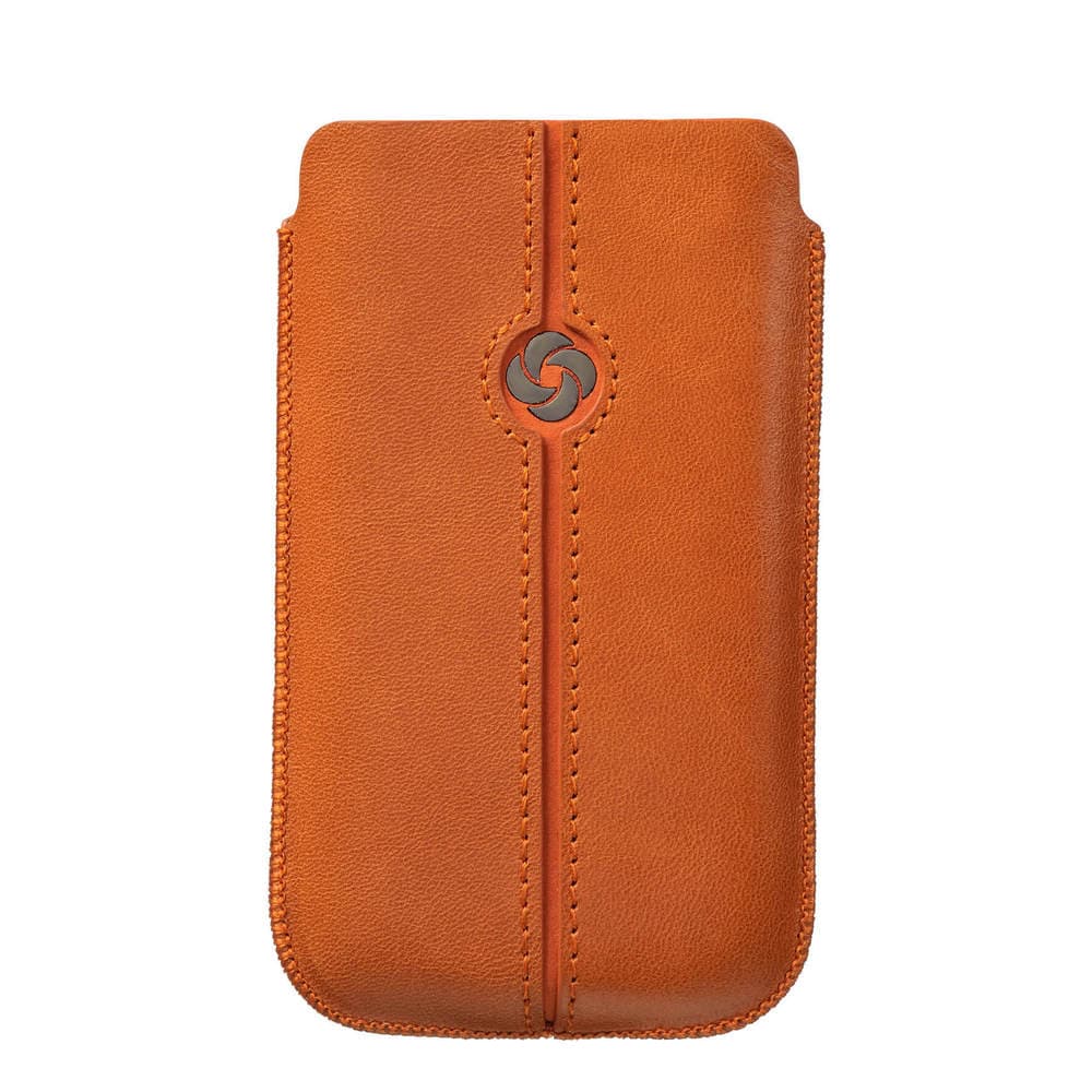 SAMSONITE DEZIR Mobilväska Läder Orange till tex S3/S4