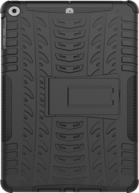 Dazzler Case for iPad 9,7" 2017, shockproof, thermal grooves, black