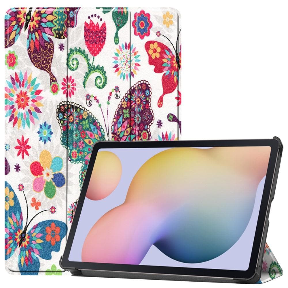 Tri-fold Stand Smart Case for Samsung Galaxy Tab S7 - Butterflies