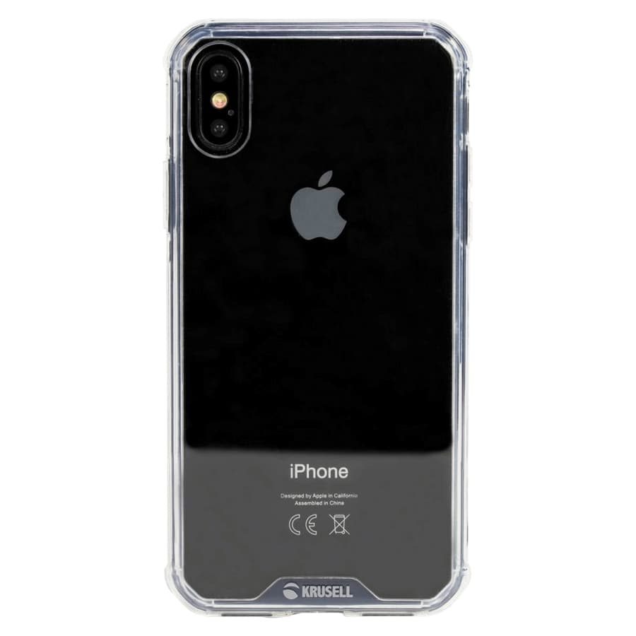 Krusell Kivik Pro Cover iPhone X Transparent