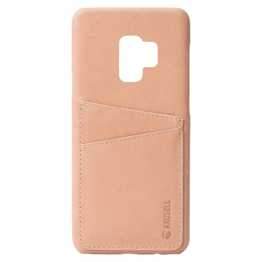 Krusell Sunne 2 Card Cover Samsung Galaxy S9 Nude