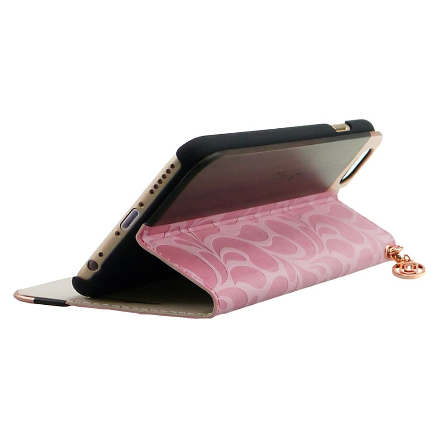 Uunique Mode Alu Edge Folio iPhone 6/6S Rosa
