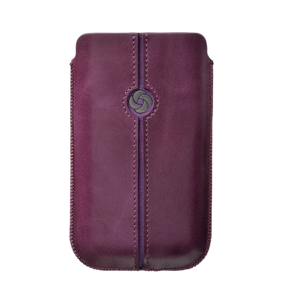 SAMSONITE DEZIR Mobilväska Läder Lila till tex S2