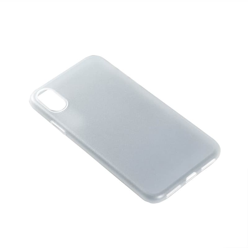 Gear Mobilskal Ultraslim Vit Semitransparent Iphonexs Max 6,5"