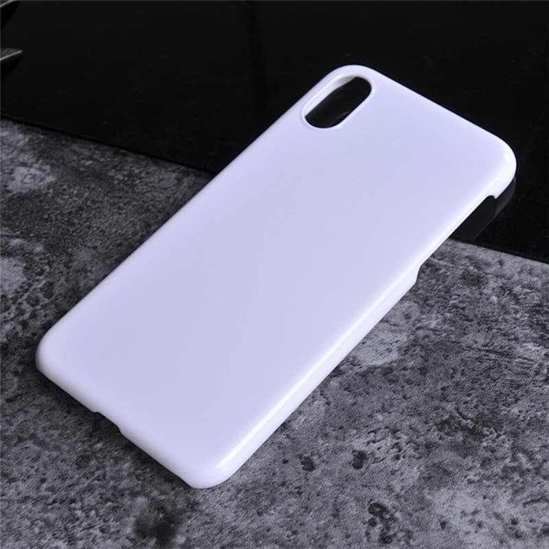 Baksideskal smooth till iPhone X/XS, Vit