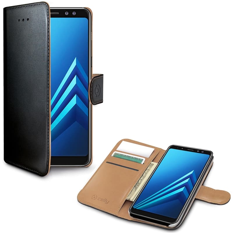 Celly Wallet Case Galaxy A8 2018 Sv