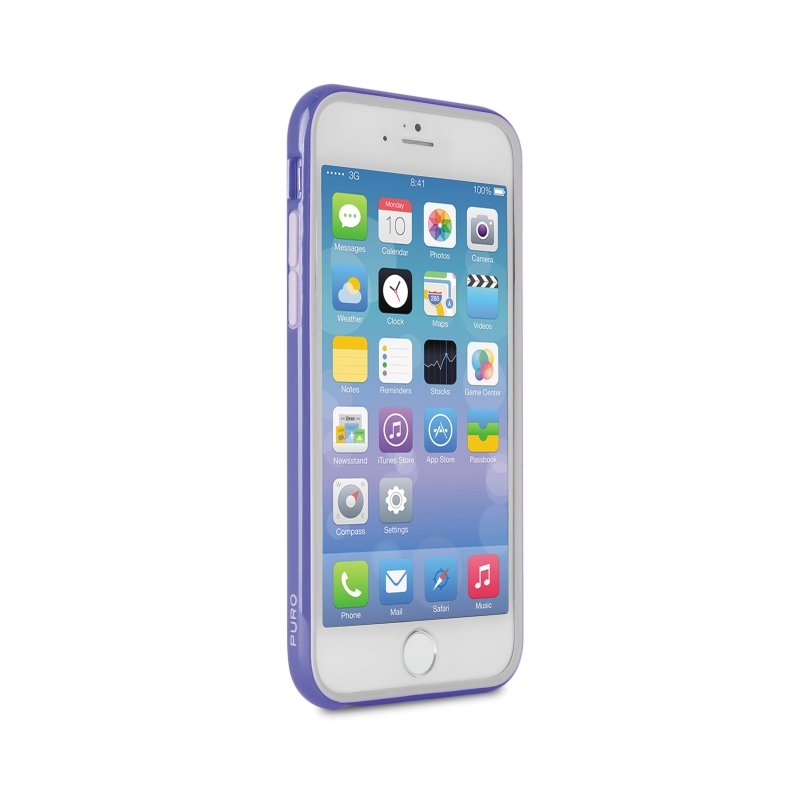 Bild av Puro Bumper & Skärmskydd till iPhone 6/6S/7/8/SE 2nd, Blå