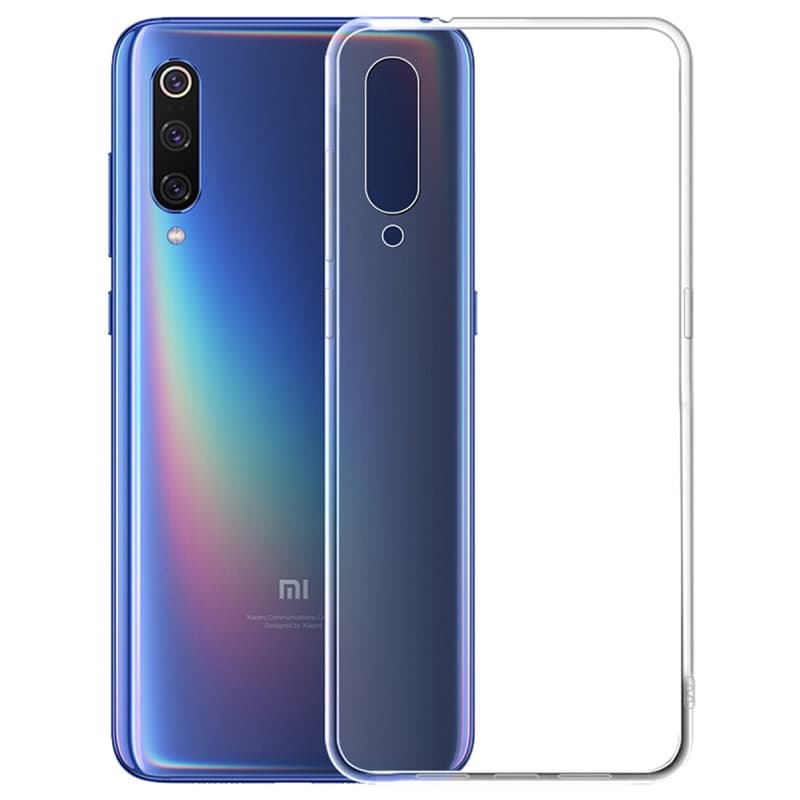 Transparent TPU-skal för Xiaomi Mi 9 Lite
