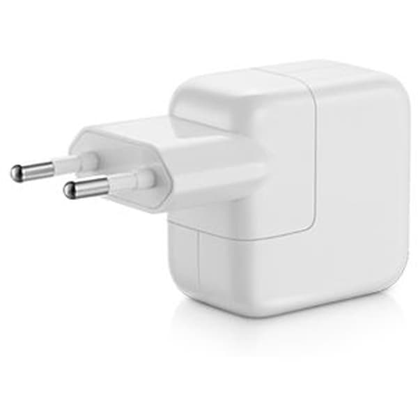 Apple 12W USB Strømadapter, iPad, iPhone, hvid