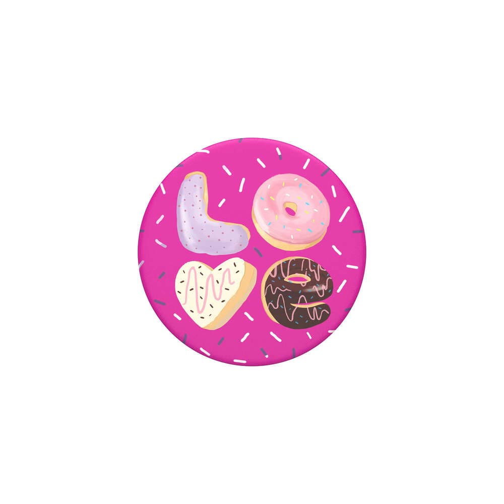 POPSOCKETS Love Donut Avtagbart Grip med Ställfunktion