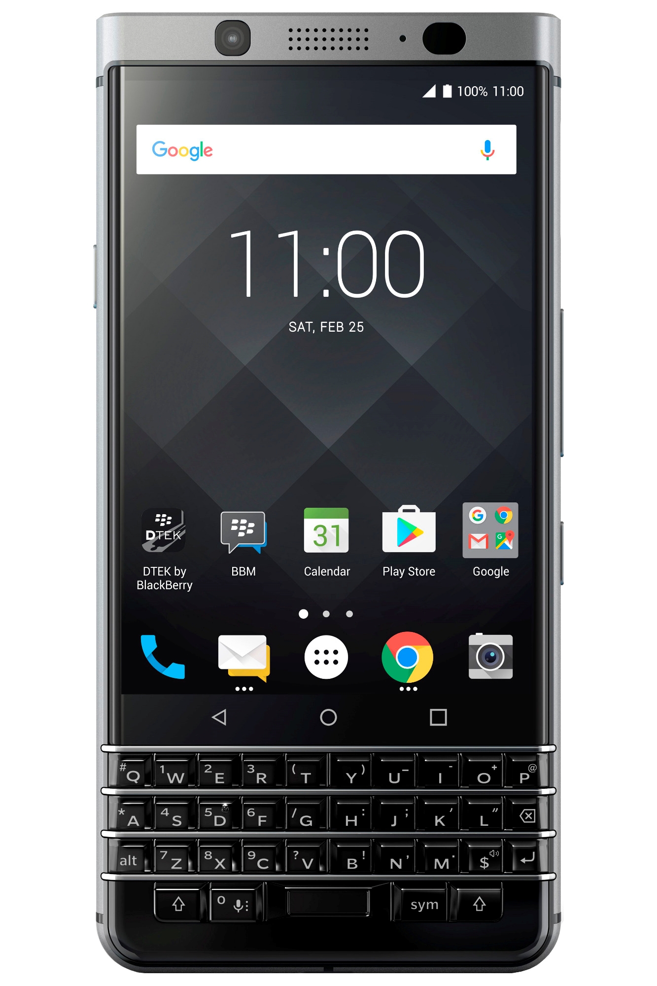 Blackberry KEYone 32GB Silver - Hemelektronik - CDON.COM