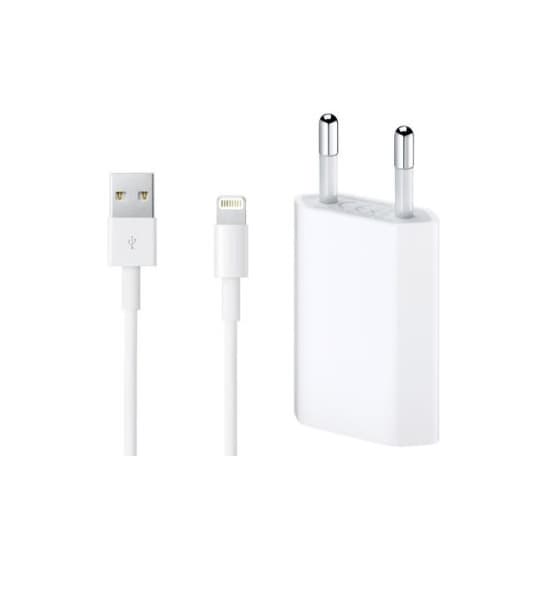 Laddare iPhone 5,6,7+Lightning Kabel