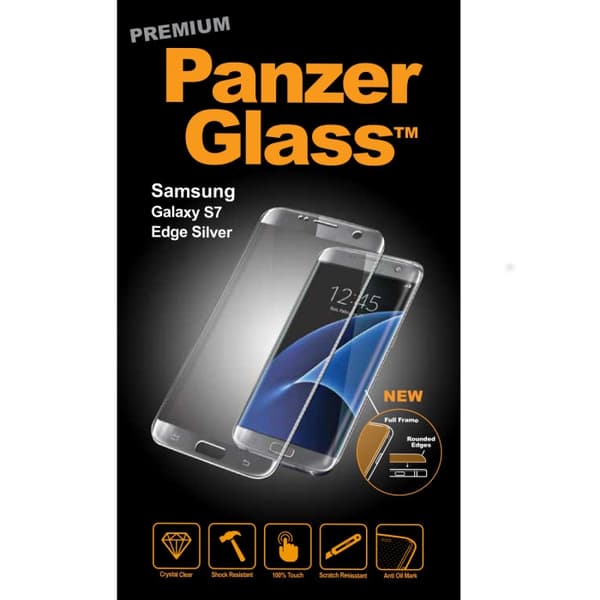 PanzerGlass PREMIUM Samsung S7 edge - Silver