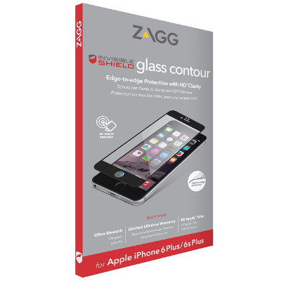 Invisibleshield Glass Contour Screen Iphone 6/6S Plus Svart