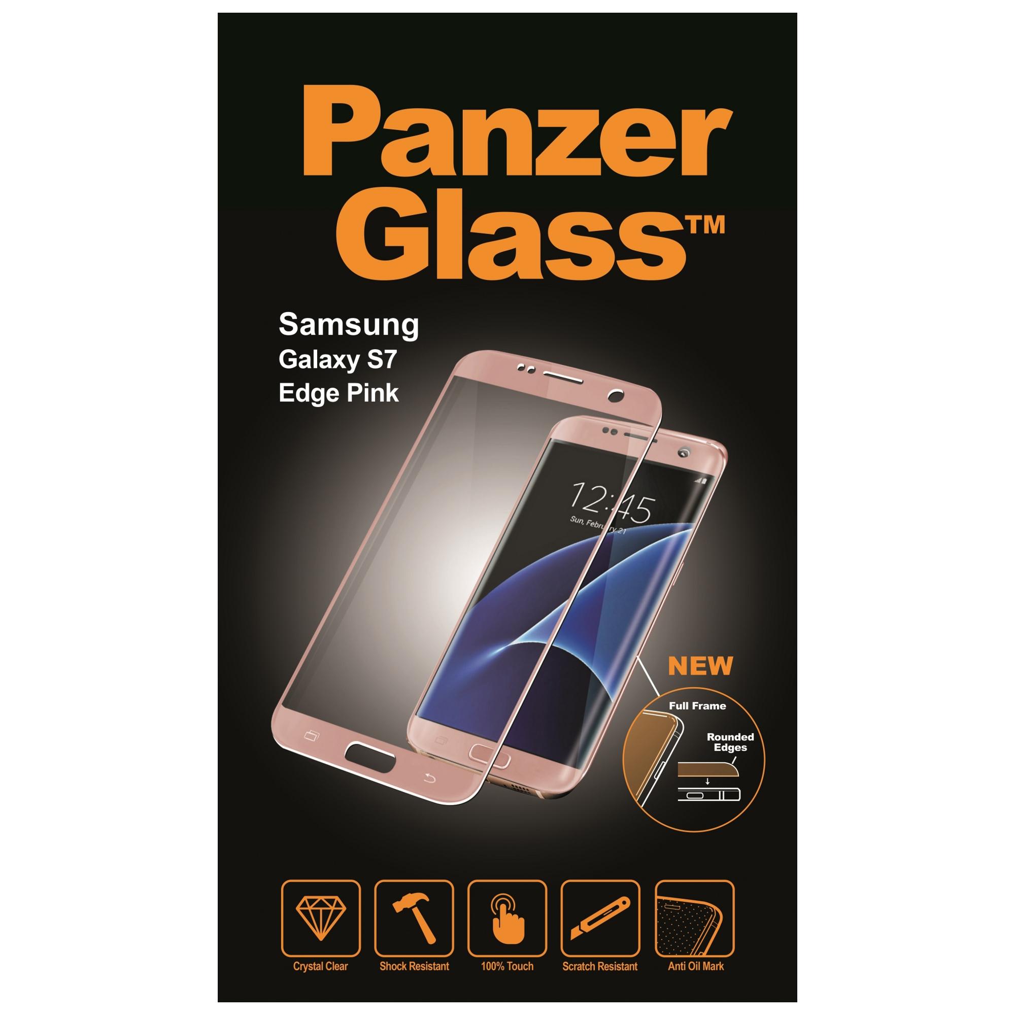 PanzerGlass Premium Samsung Galaxy S7 Edge - Rosa