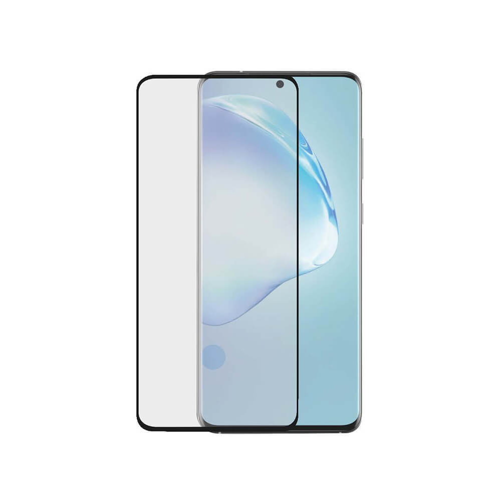 Bild av GEAR Härdat Glas 3D Full Cover Black Samsung S20