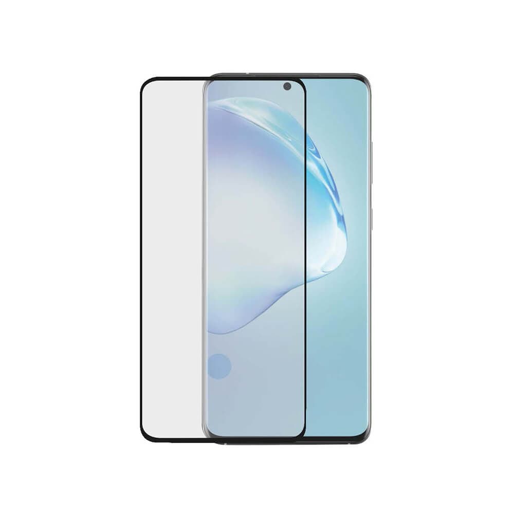 GEAR Herdet Glass 3D Full Cover Svart Samsung S20