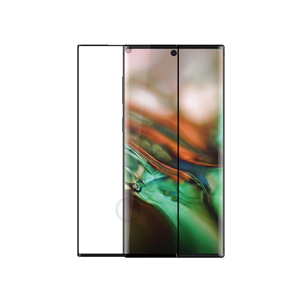 Bild av GEAR Härdat Glas 3D Full Cover Black Samsung Note 10 2019