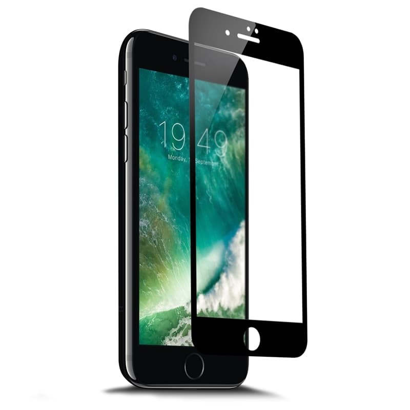 2-pack Skärmskydd Glas iPhone 7/8/SE, Svart