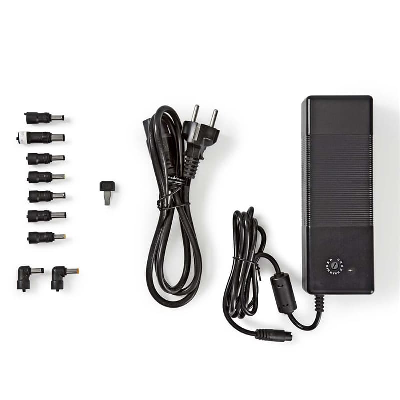 Adapter för bärbar dator | Universalspetsar, 9 och USB | 150 W | Utgångsspänning