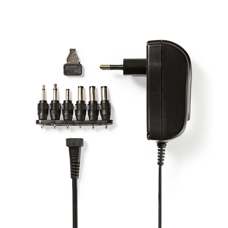 Universalnätadapter | 3/4.5/5/6/7.5/9/12 VDC | 1.5 A
