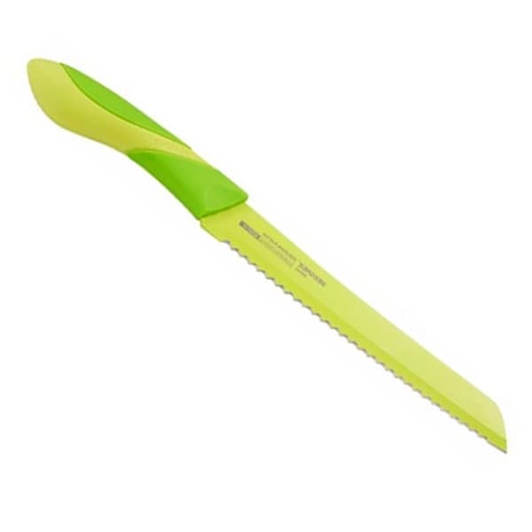 Brödkniv 20cm med non-stickbeläggning, Grön