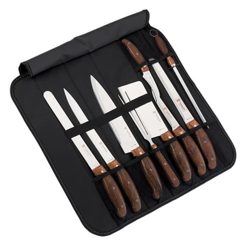 Royalty Line RL-K9C;Knife Set with leather case (9 pieces)