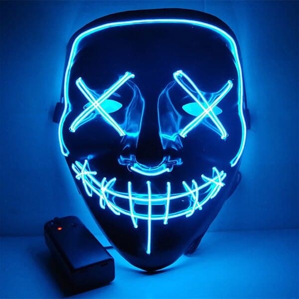 El wire purge led mask - Blå