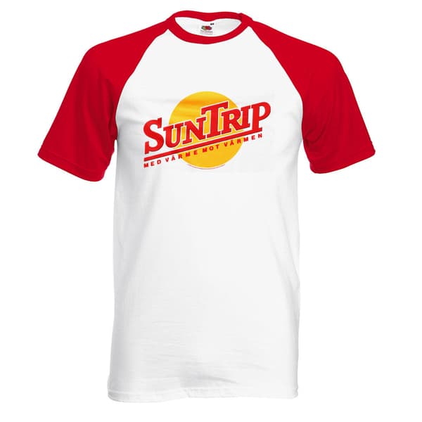 SUNTRIP - BASEBALL T-SHIRT, LOGO