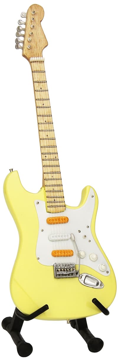 Mini guitar: Yngwie Malmsteen - Fender Stratocaster Cream