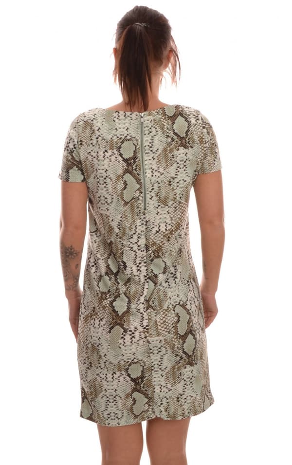 Vila - Vitinny New SS Dress Lux Phyton Print