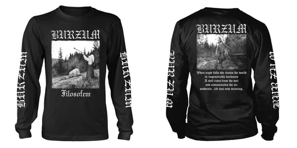 BURZUM - LONG SLEEVE SHIRT, FILOSOFEM 2018