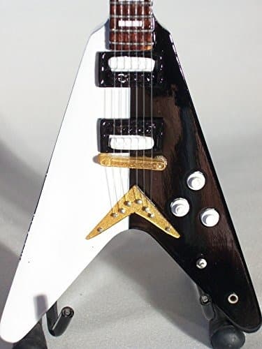 Mini guitar: Scorpions - Michael Schenker - Dean USA V SG