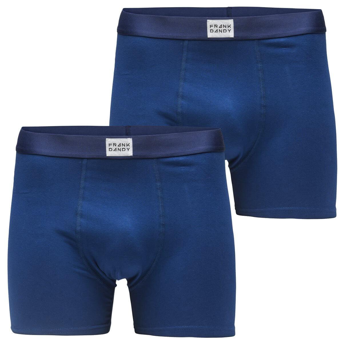 Frank Dandy 2-Pack - Legend Organic Boxer, Dark Navy