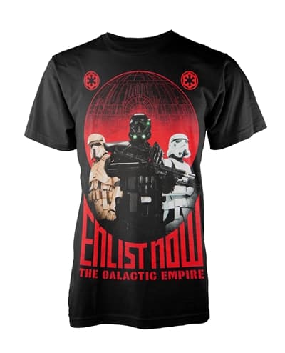 STAR WARS ROGUE ONE - T-SHIRT, ENLIST NOW