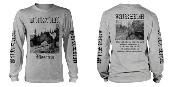 BURZUM - LONG SLEEVE SHIRT, FILOSOFEM 3 M